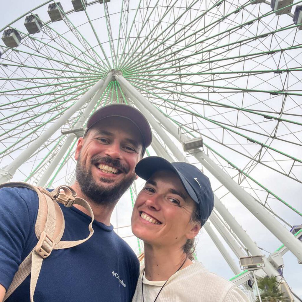 urlaub in grömitz - riesenrad fahren